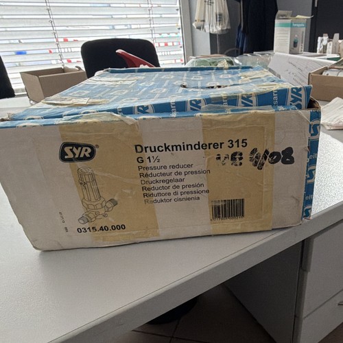 Syr druckminderer zoll - syr, 11/2