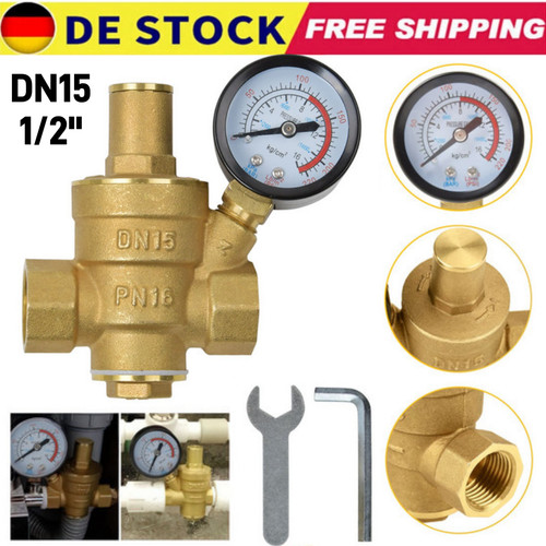 Einstellbar druckminderer dn15 - einstellbar,