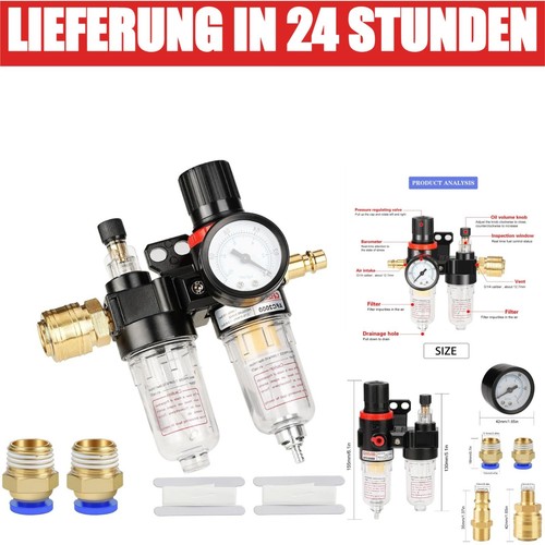 Druckluft druckminderer 4 - druckminderer, 1/4