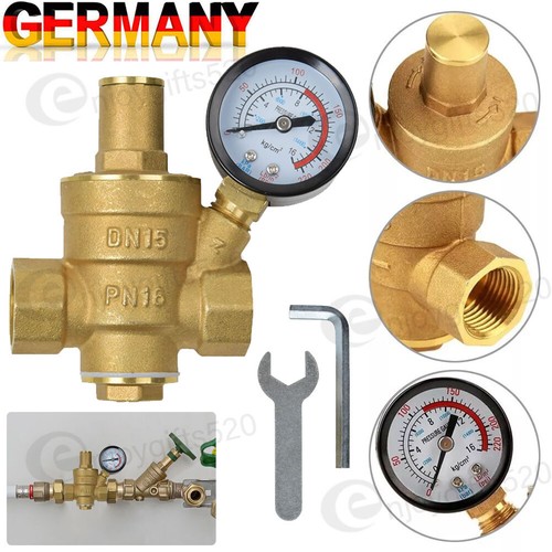 Einstellbar druckminderer dn15 - einstellbar,