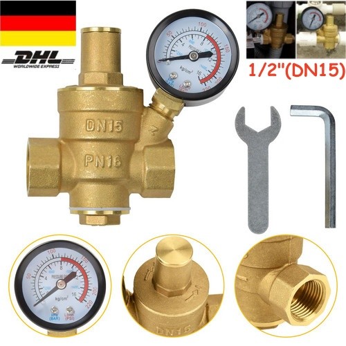 Einstellbar druckminderer dn15 - einstellbar,